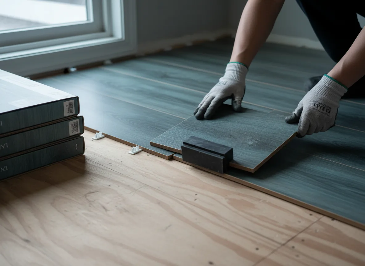 Luxury Vinyl Plank Installation company in Saratoga, WY